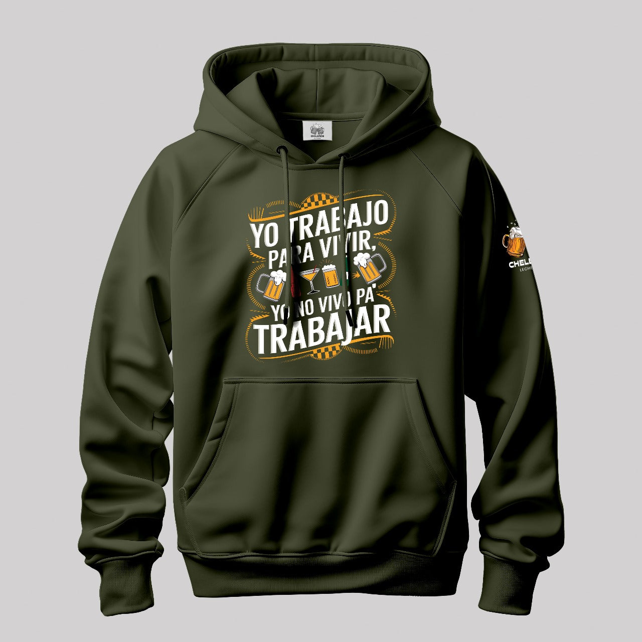 Polera Yo Trabajo Para Vivir