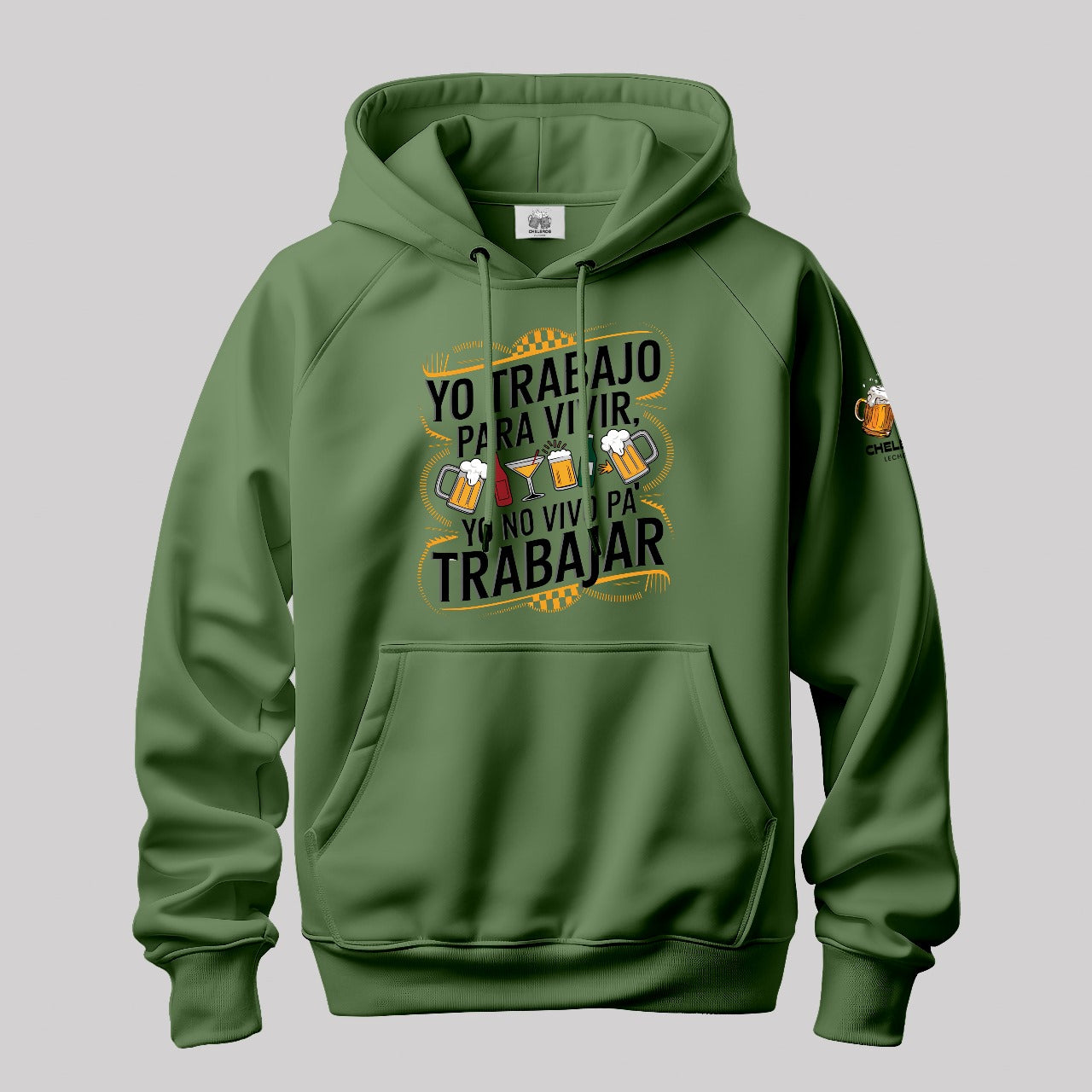 Polera Yo Trabajo Para Vivir
