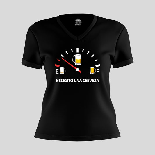 Polo Dama Necesito una Cerveza