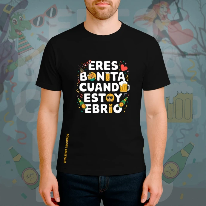 Polo Chelero BONITA (S, Negro)