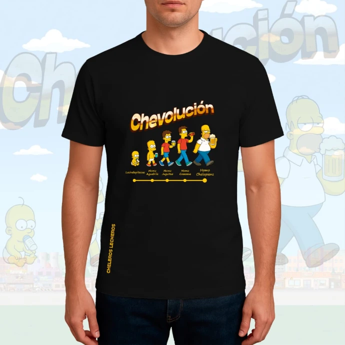 Polo Chelero CHEVOLUCIÓN (S, Negro)