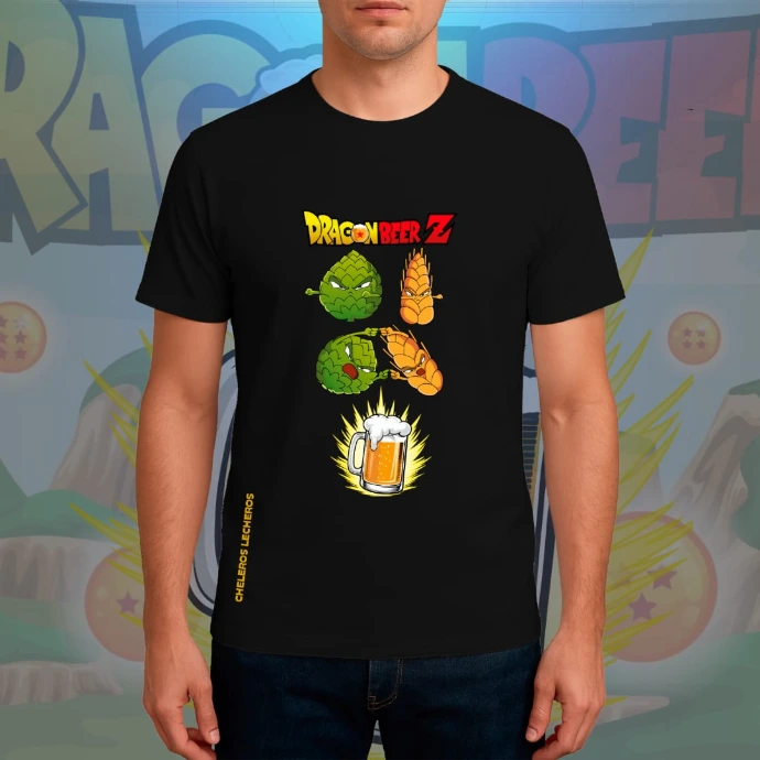 Polo Chelero DRAGON BEER (S, Negro)