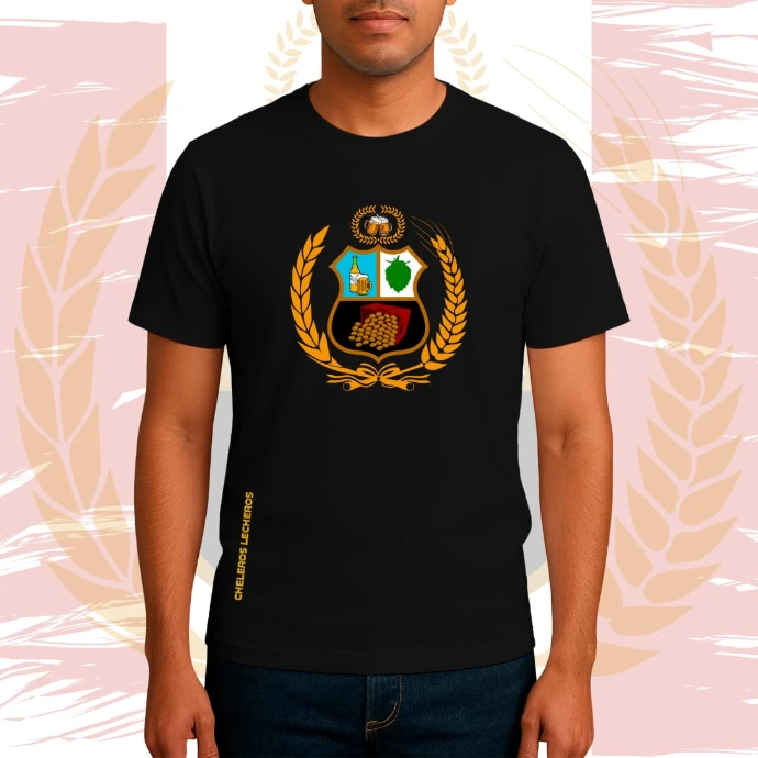 Polo Chelero ESCUDO CHELERO (S, Negro)