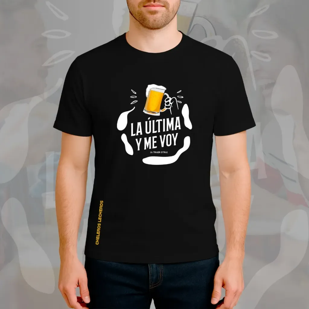 Polo Chelero LA ÚLTIMA (S, Negro)