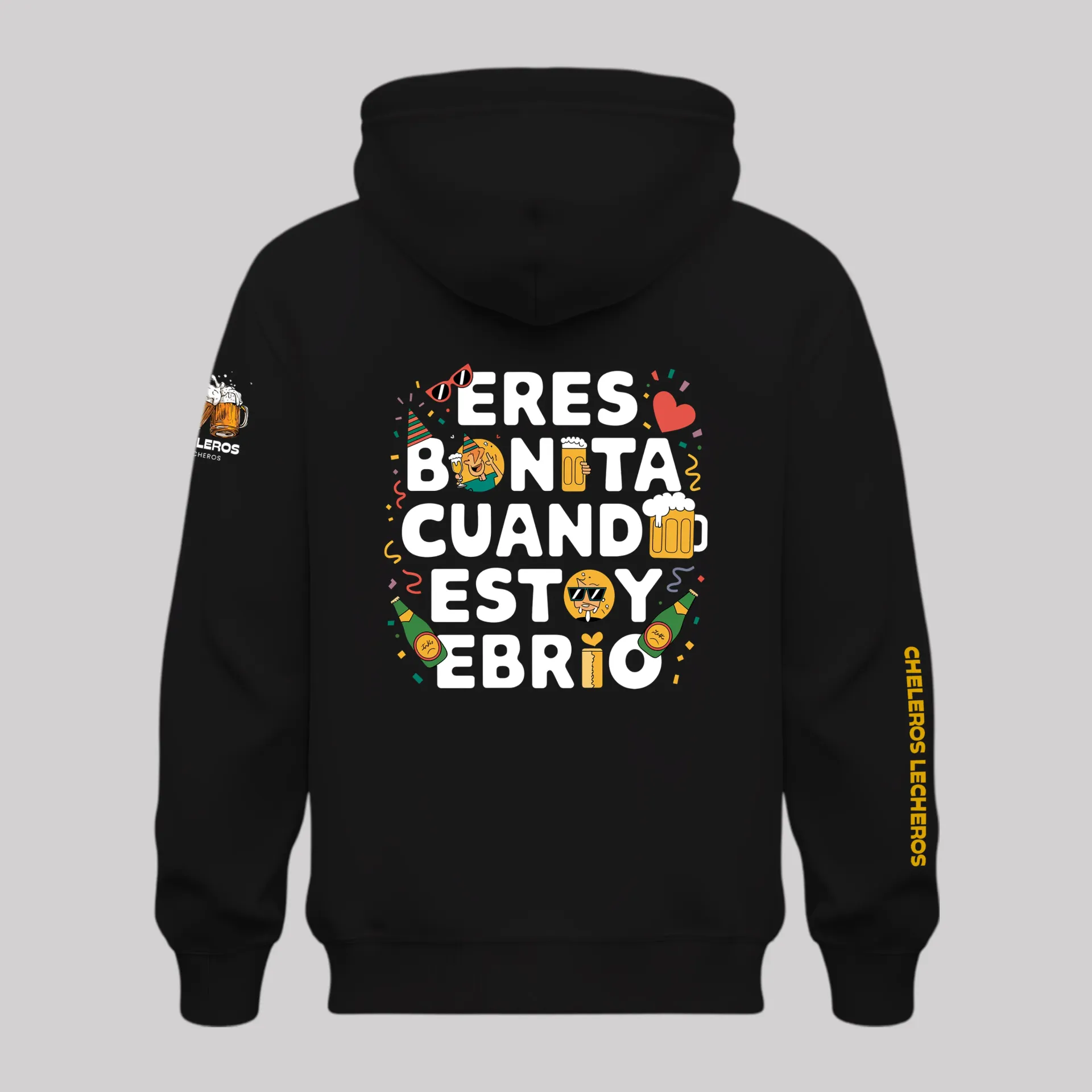 Polera BONITA (S, Negro)