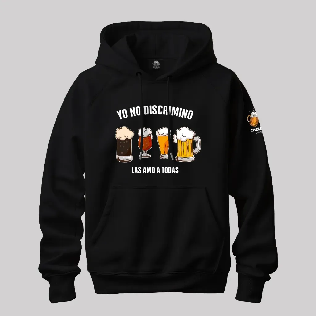 Polera YO NO DISCRIMINO (S, Negro)