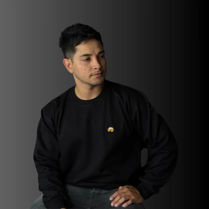 Polera CLASSIC (M, Negro)