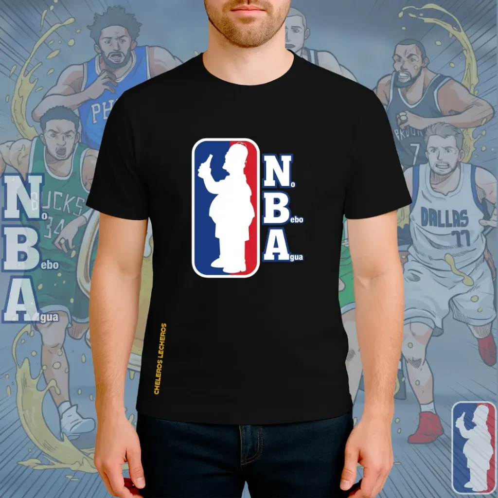 Polo Chelero NBA (S, Negro)