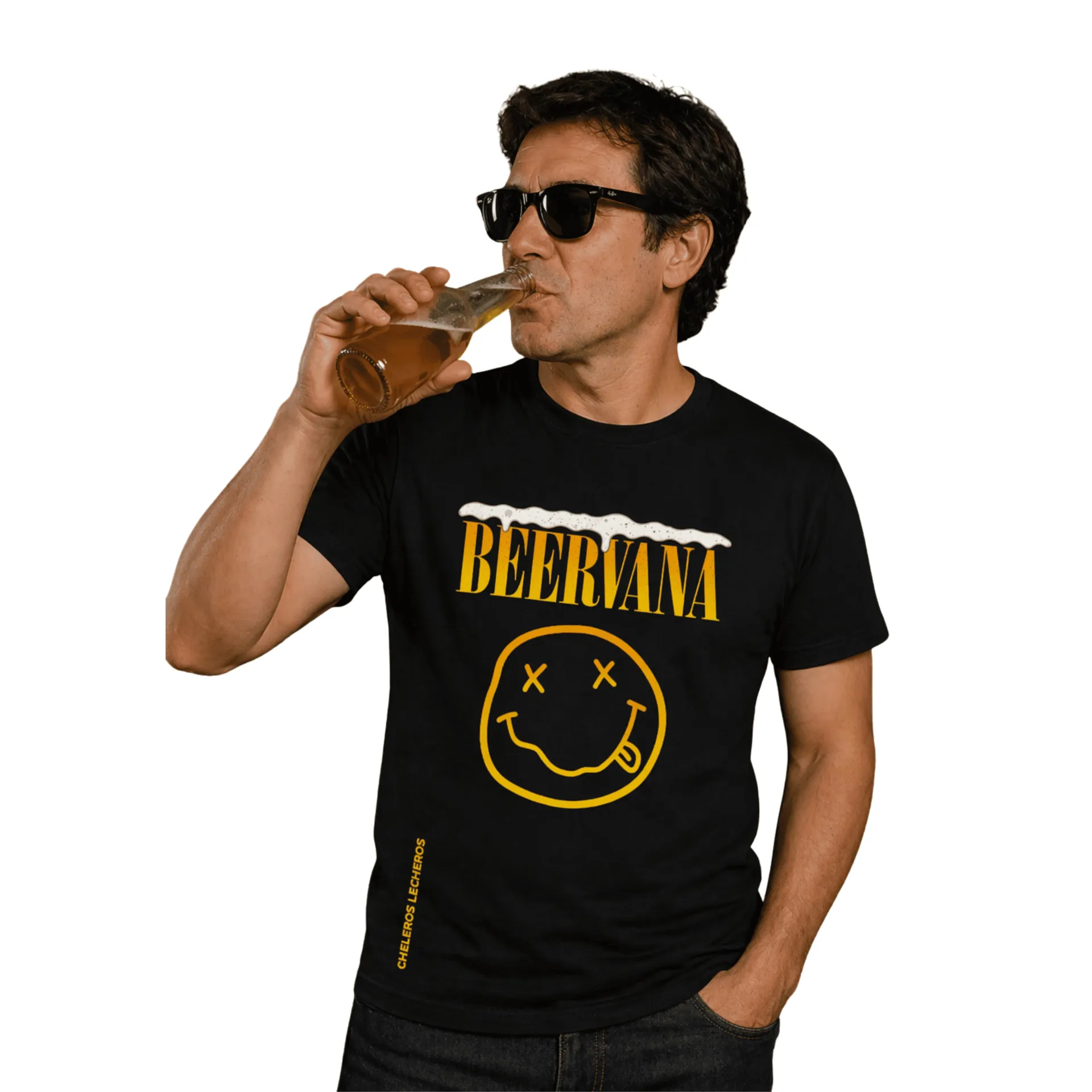 Polo Chelero Beervana (S, Negro)